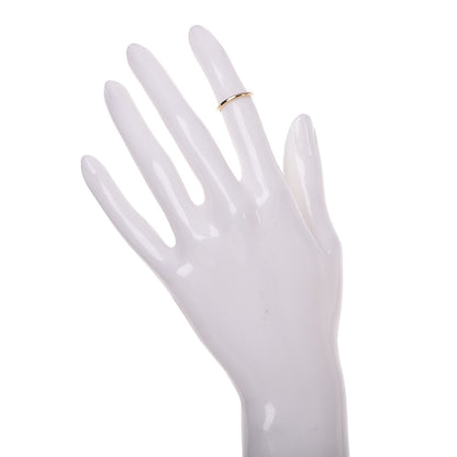 Tiffany 18K Yellow Gold Classic Wedding Band Ring 45.5 3.5 2 of 4