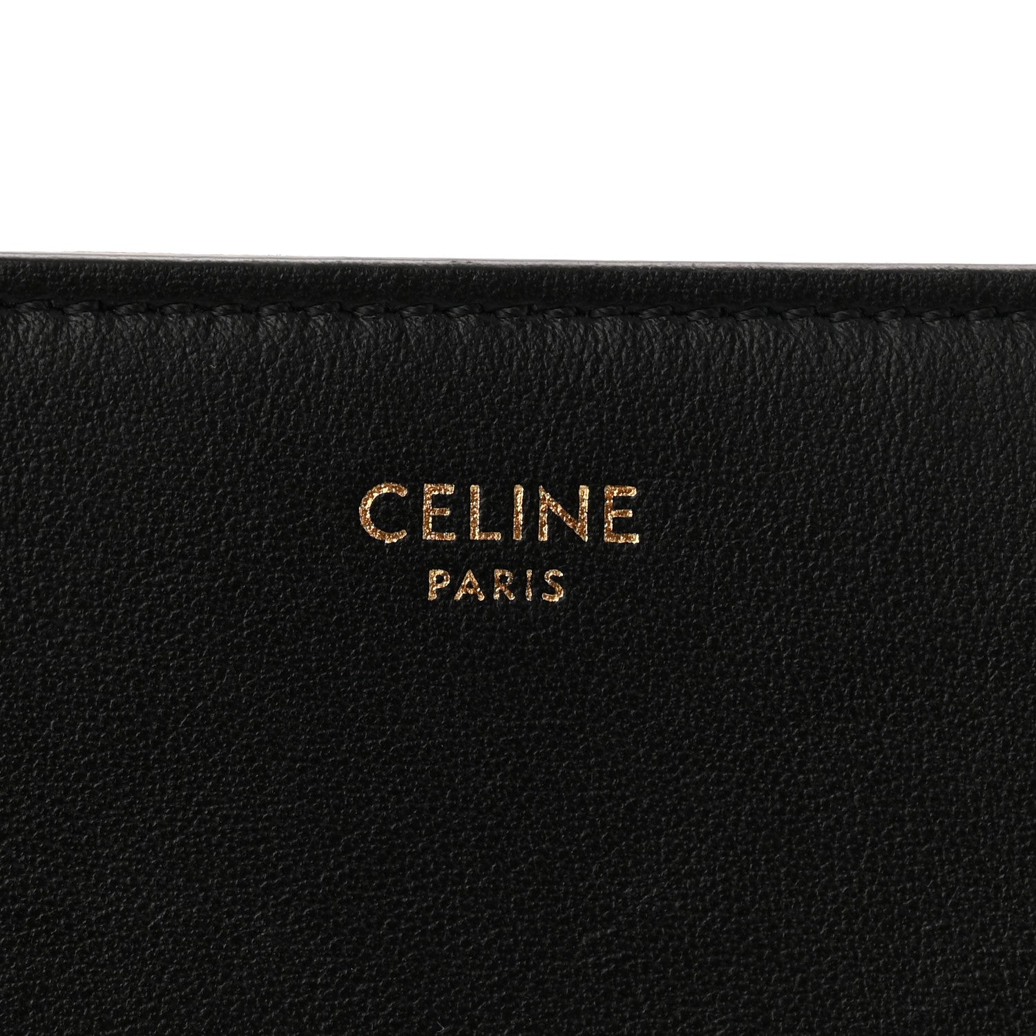 Celine Smooth Calfskin Medium Tabou Black 6 of 10