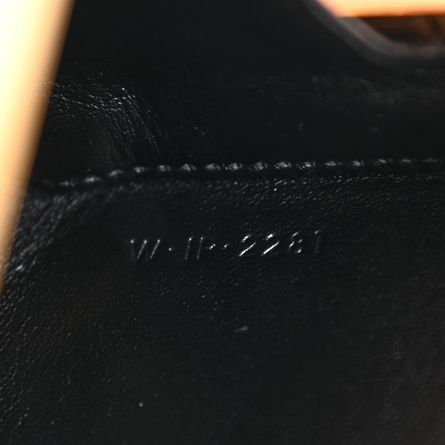 Celine Lizard Triomphe Minaudiere Black 7 of 10