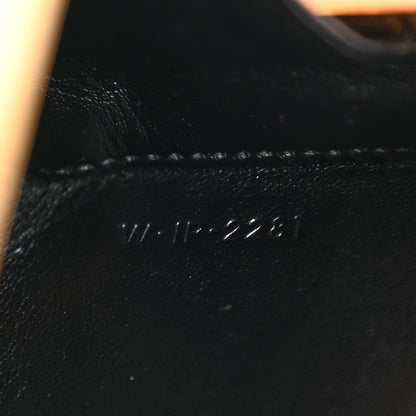 Celine Lizard Triomphe Minaudiere Black 7 of 10