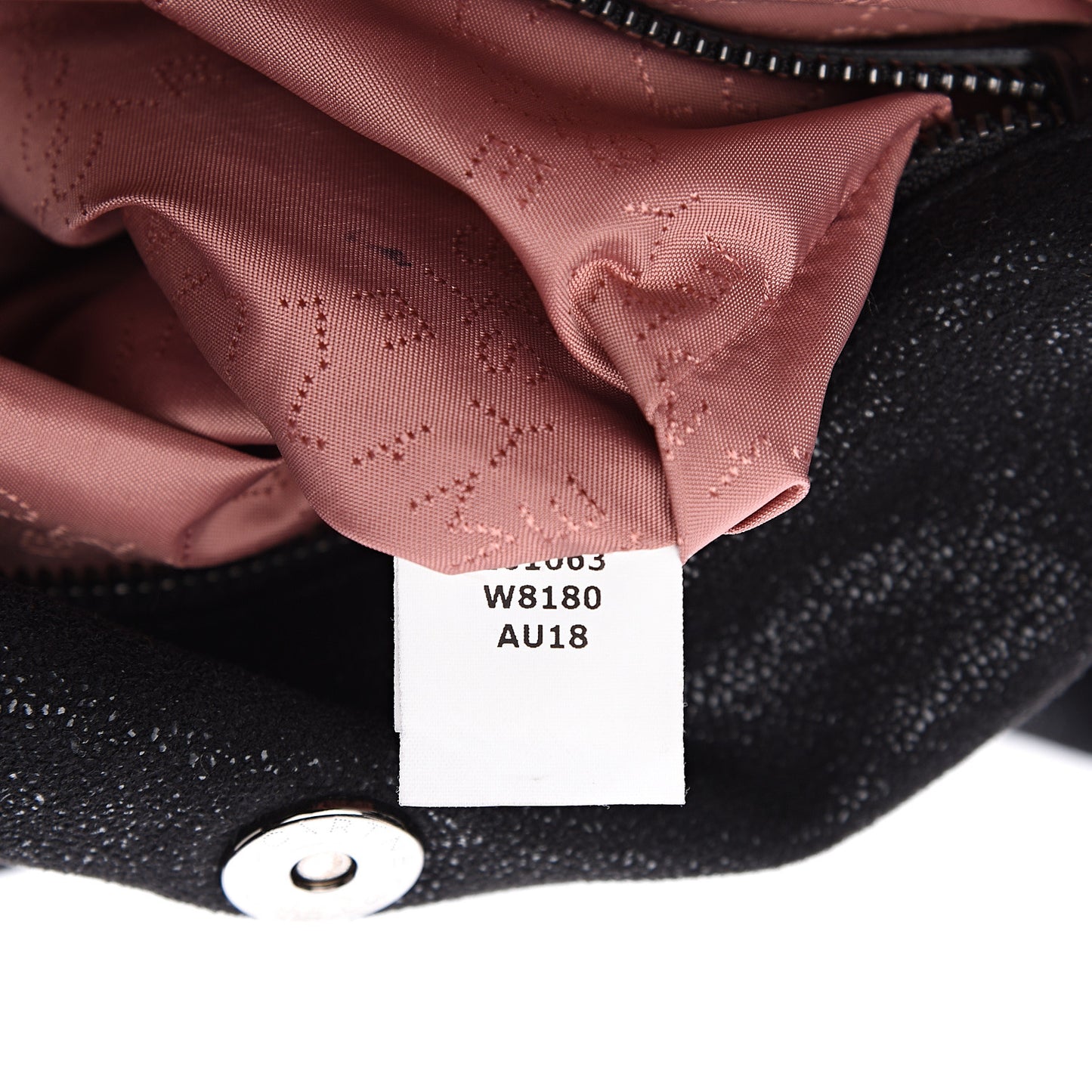 Shaggy Deer Small Falabella Tote Black