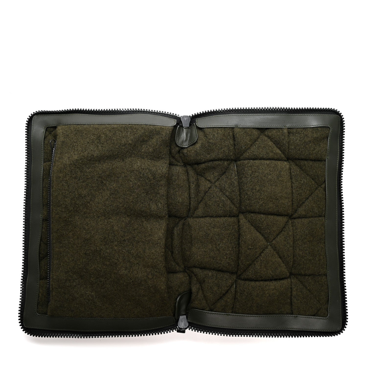 Bottega Veneta Calfskin Maxi Intrecciato Puffy Laptop Pouch Camping 5 of 6