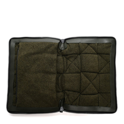 Bottega Veneta Calfskin Maxi Intrecciato Puffy Laptop Pouch Camping 5 of 6