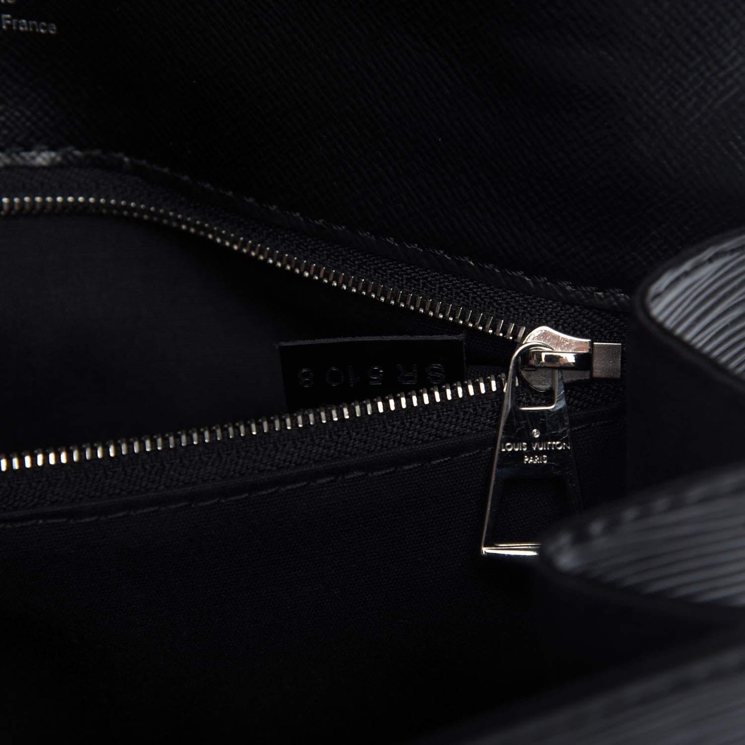 Louis Vuitton Epi Clery Black 9 of 10