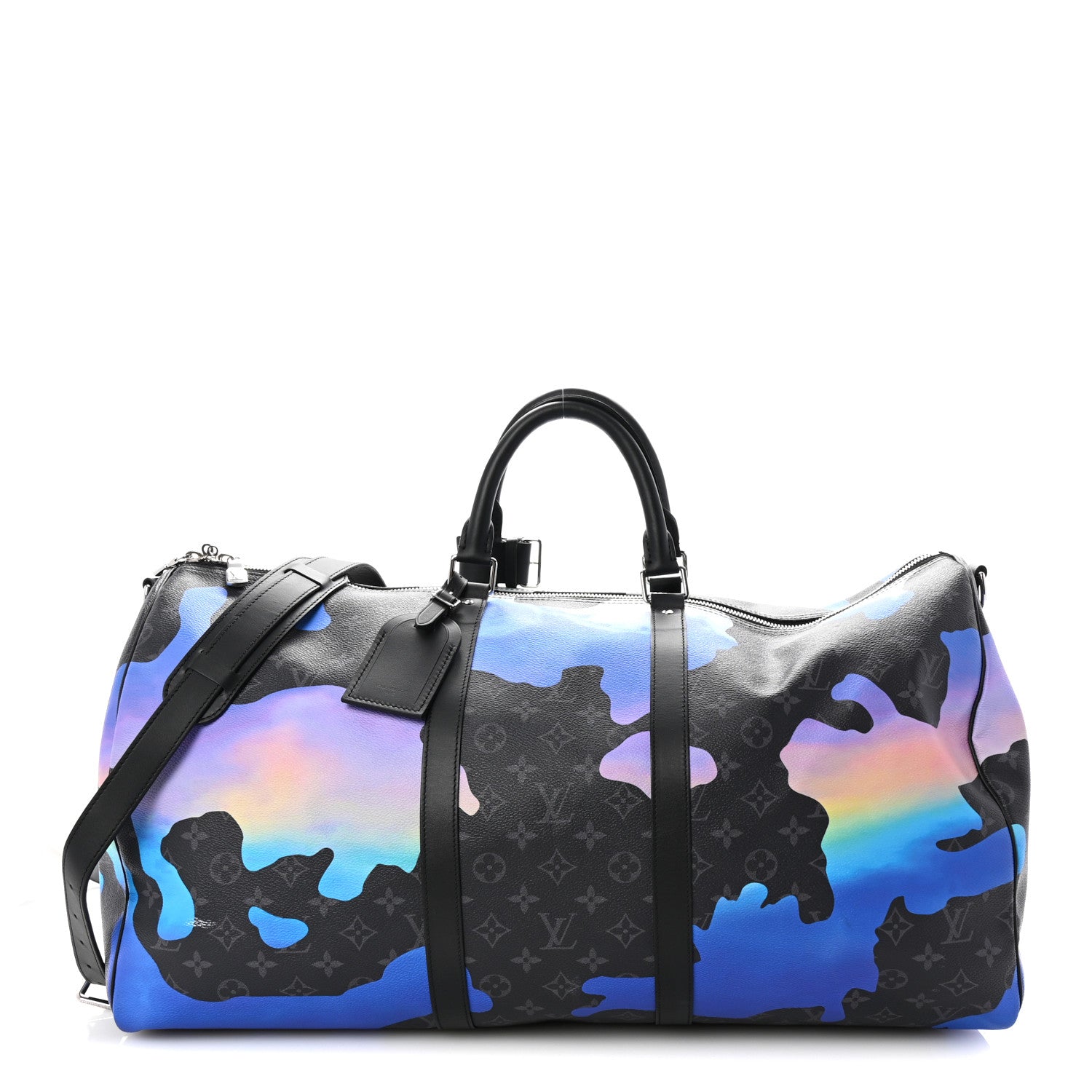 Louis Vuitton Sunset Monogram Eclipse Keepall Bandouliere 55 1 of 8