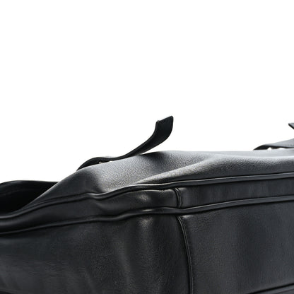 Salvatore Ferragamo Calfskin Briefcase Black 8 of 9