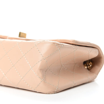 Chanel Aged Calfskin Quilted 2.55 Reissue Mini Flap Beige 7 of 11