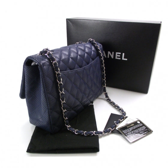 Lambskin Perforated Jumbo Flap