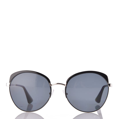 Prada Round Sunglasses SPR 54S Black 2 of 7