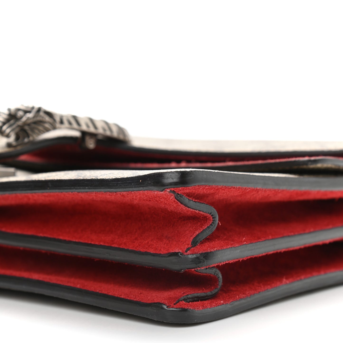 GG Supreme Monogram Small Dionysus Shoulder Bag Red