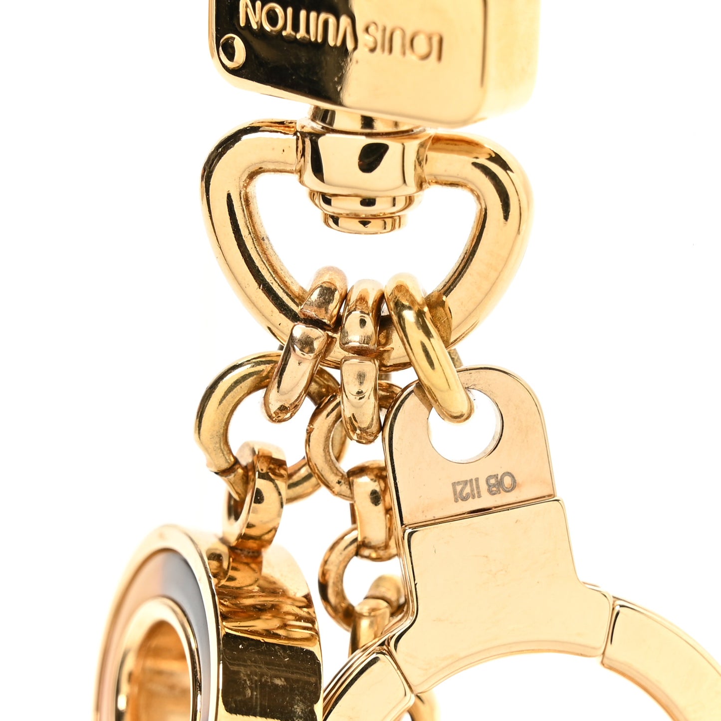 Acetate Confidence Bag Charm Key Holder
