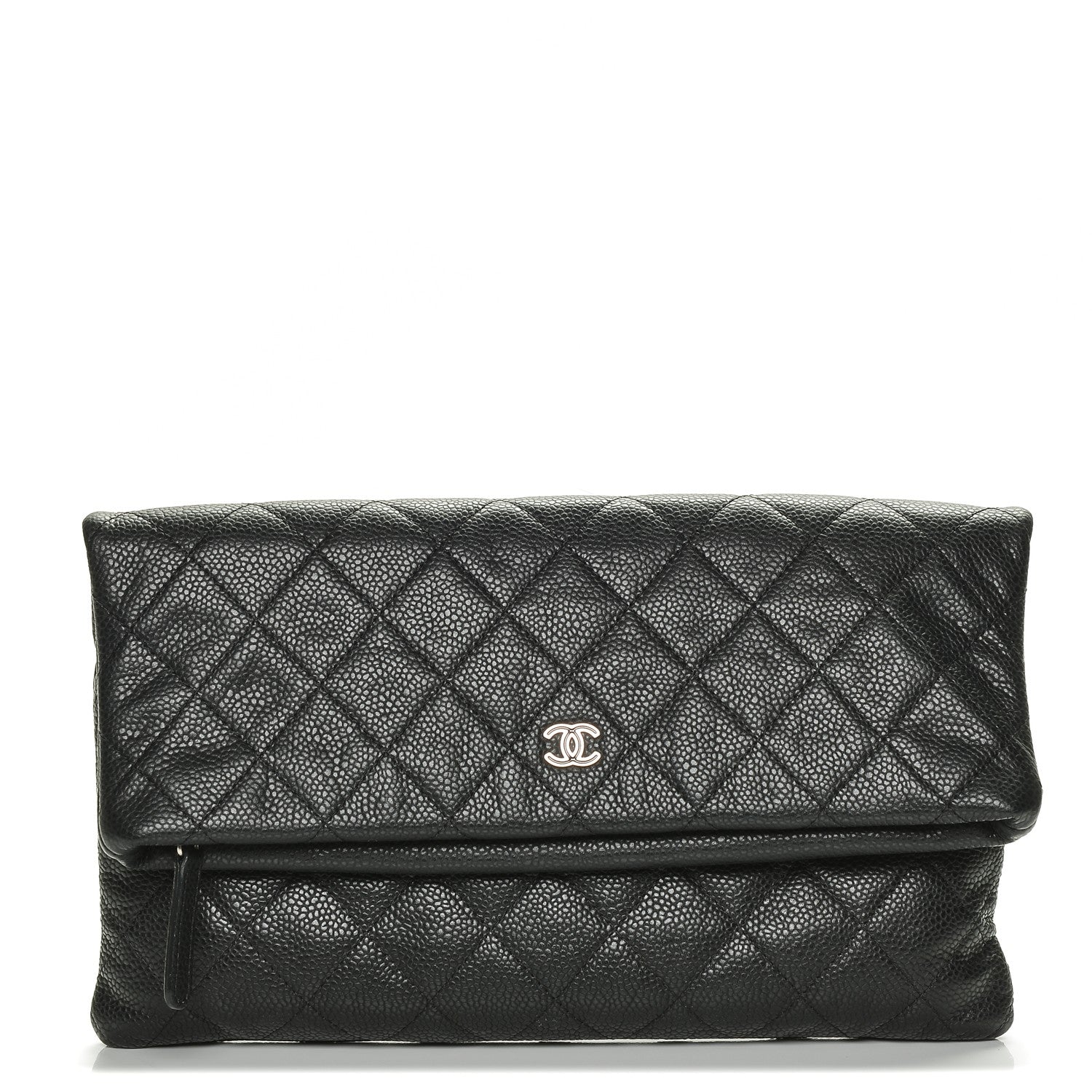 Chanel Caviar Quilted CC Beauty Clutch Black 1 of 7
