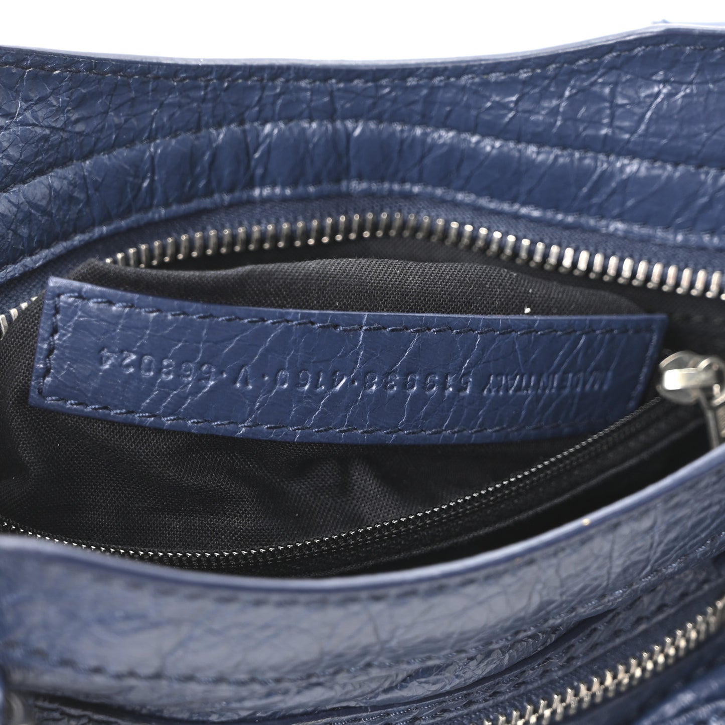 Agneau Giant 12 Silver Hardware Mini City Bleu Roi