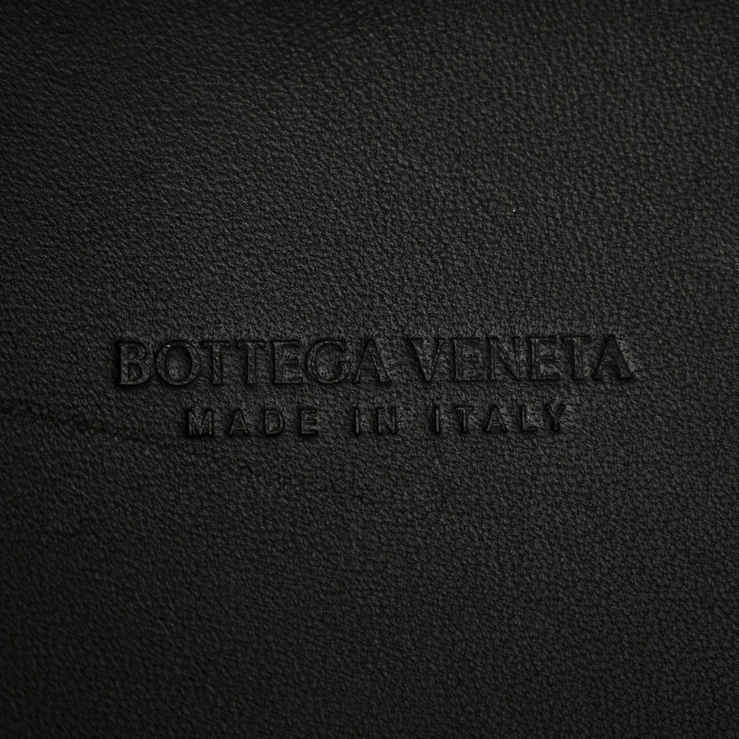 Nappa Intrecciato Small Andiamo With Chain Shoulder Bag Black