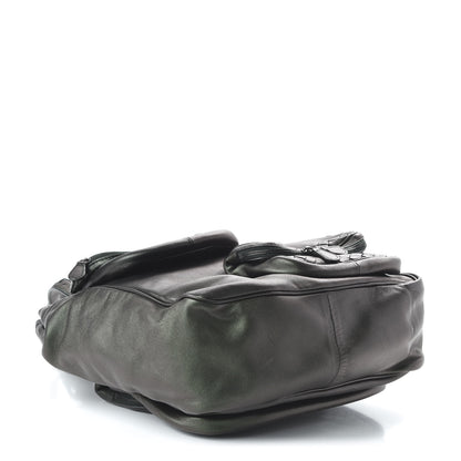 Bottega Veneta Iridescent Scarabee Multi Pocket Tote Green 4 of 9
