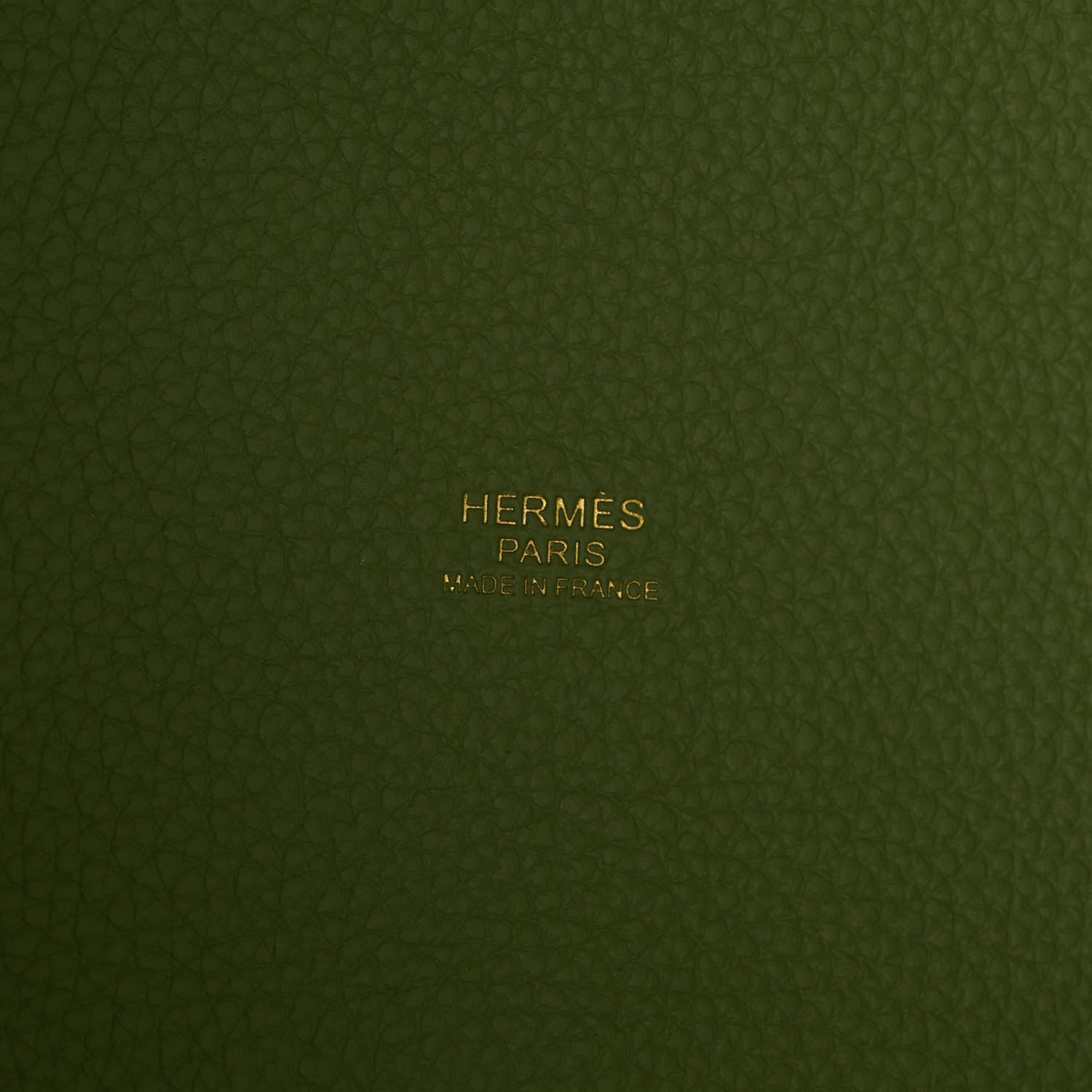 Hermes Taurillon Maurice Picotin Lock 18 PM Vert Criquet 6 of 10