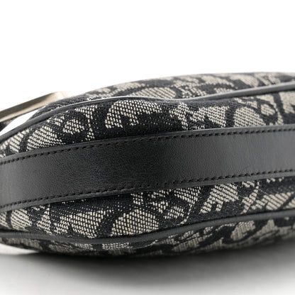 Christian Dior Monogram Shoulder Bag Pochette Black 9 of 13