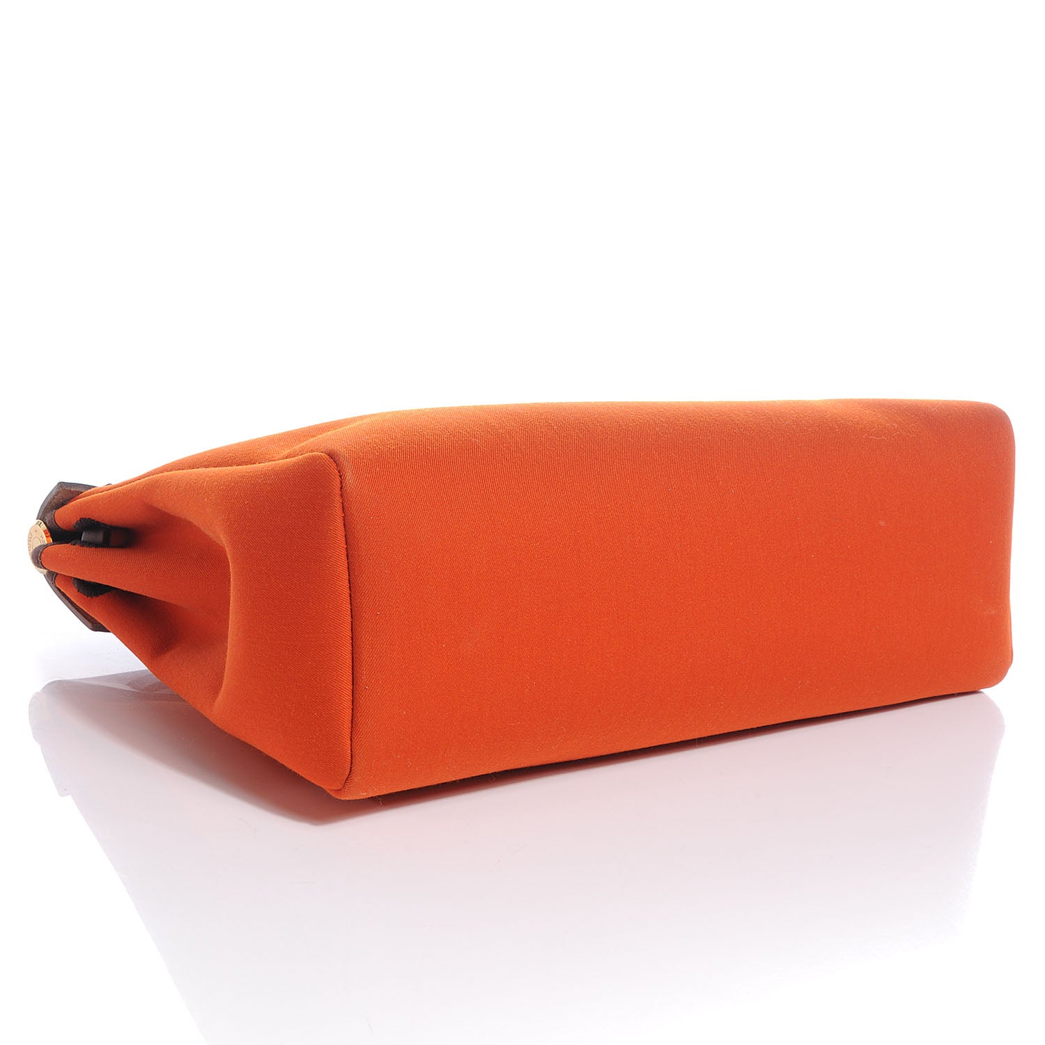 Hermes Toile Herbag PM 30 Orange and Red 4 of 10