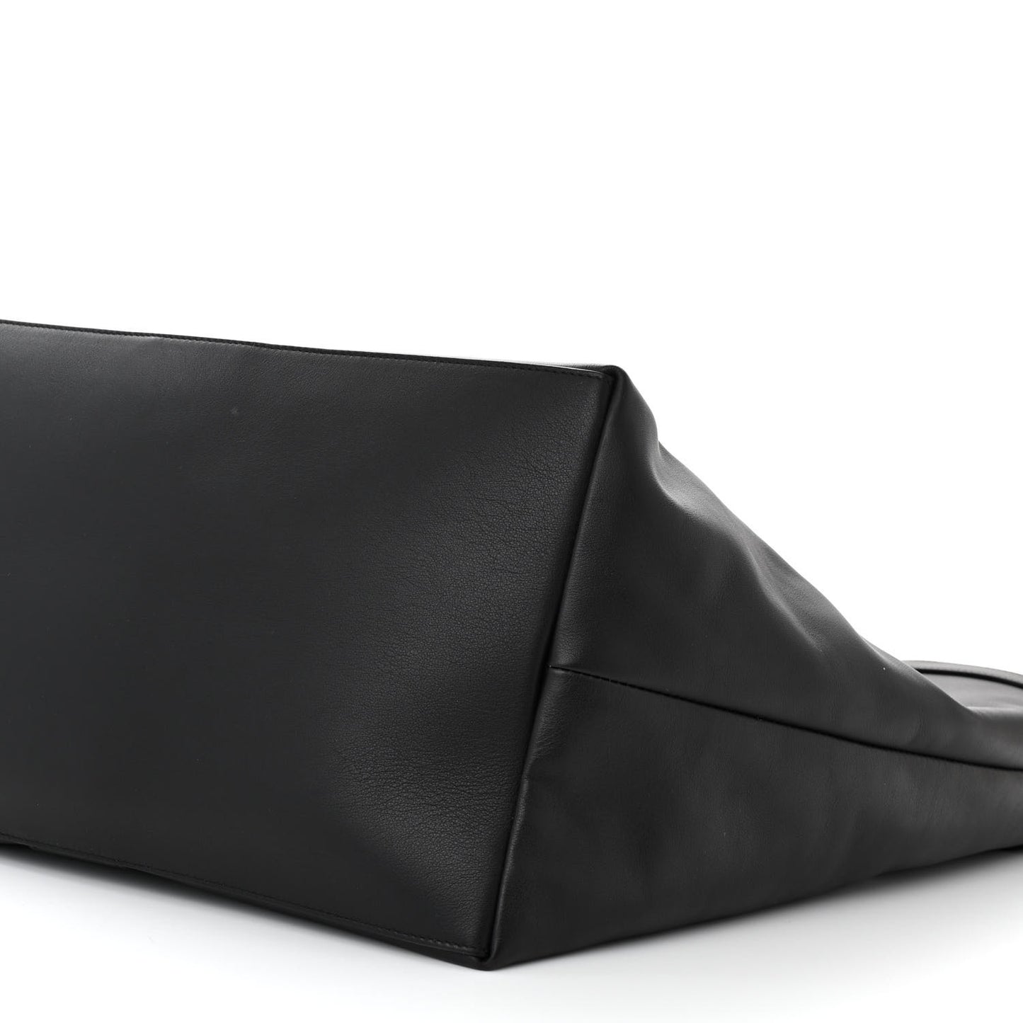 Calfskin Y Tote Black