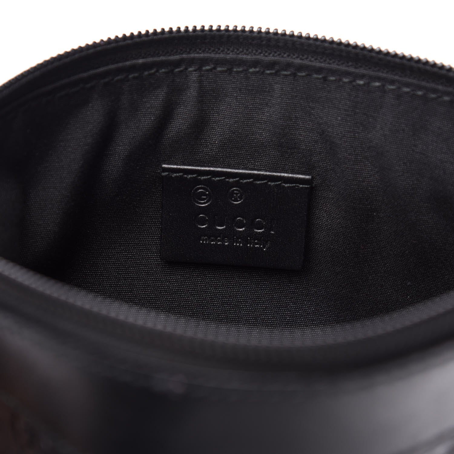Gucci Guccissima Wristlet Black 6 of 16