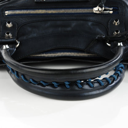 Balenciaga Iridescent Agneau Classic Hardware First Bleu Mineral 5 of 8