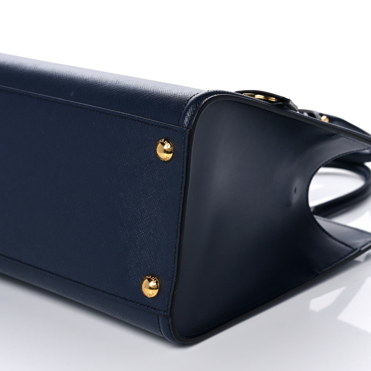 Prada Saffiano Tote Bluette 9 of 10