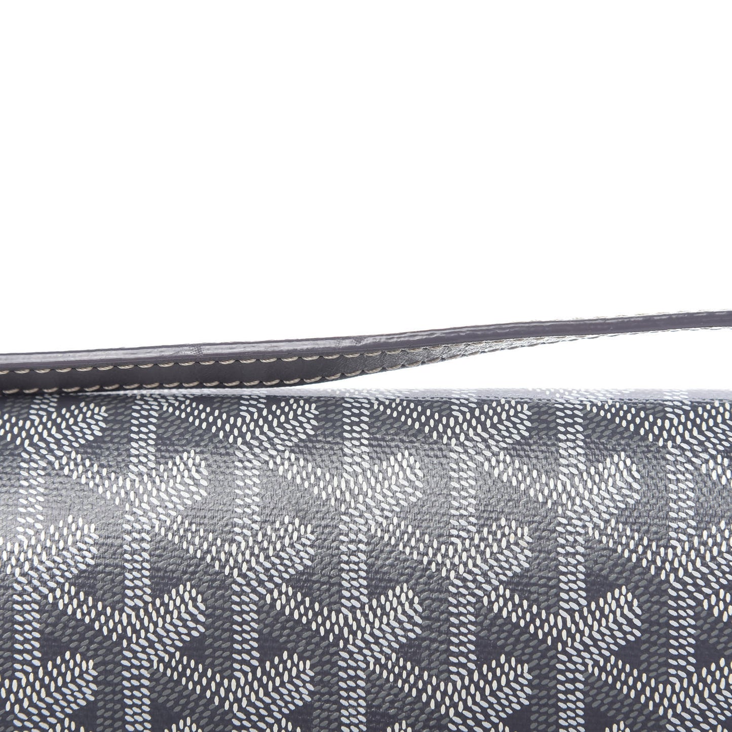 Goyardine Belvedere PM Messenger Bag Grey