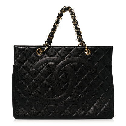 Chanel Caviar Quilted Timeless CC Tote Black 1 of 11