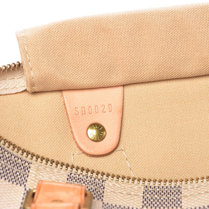Louis Vuitton Damier Azur Speedy 30 7 of 18