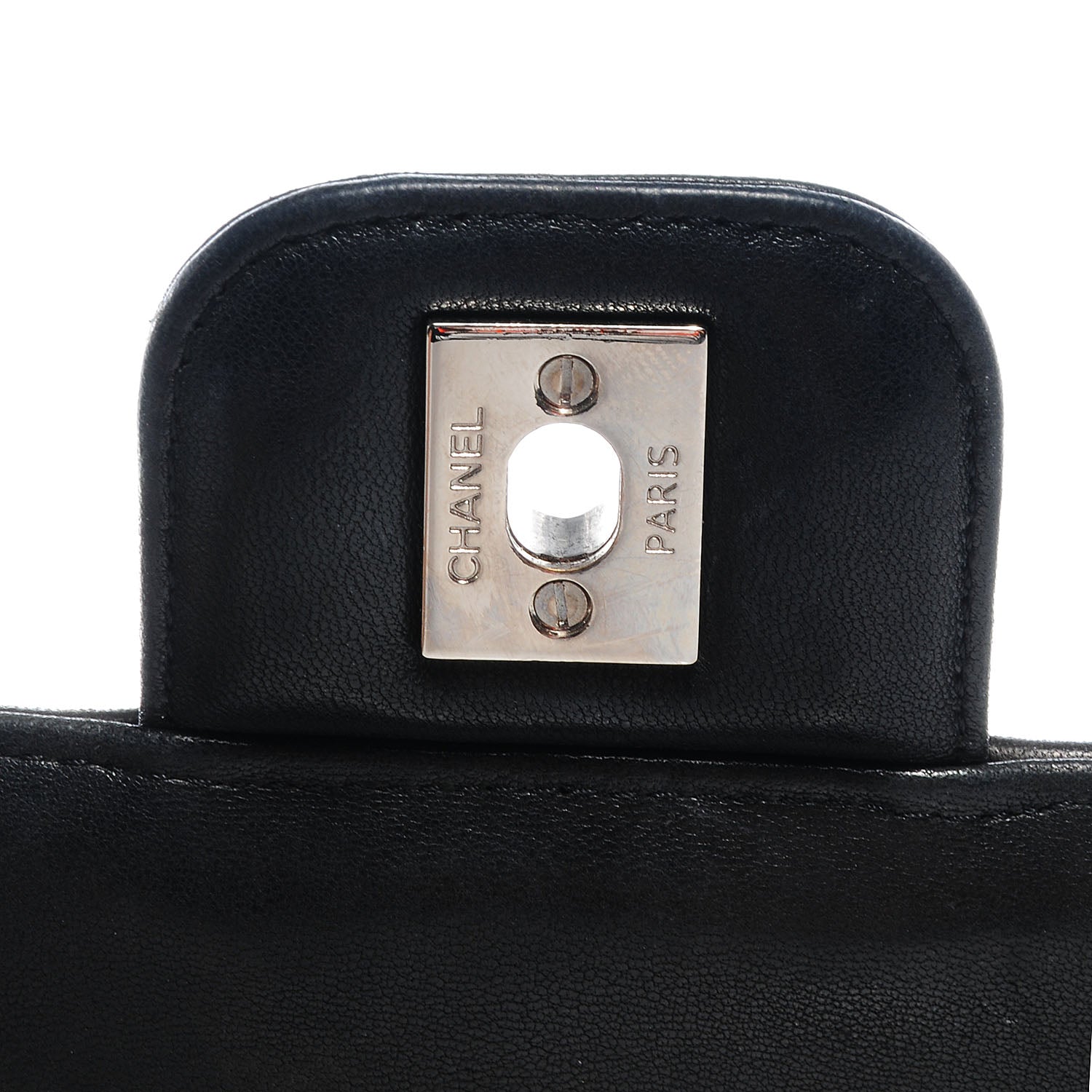 Chanel Lambskin Medium Coco Rider Flap Black 6 of 9