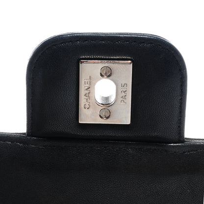 Chanel Lambskin Medium Coco Rider Flap Black 6 of 9