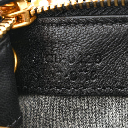 Celine Lambskin Large Trio Crossbody Bag Black 9 of 12