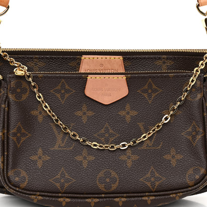 Louis Vuitton LOUIS VUITTON Monogram Multi Pochette Accessories Rose Clair 8 of 10