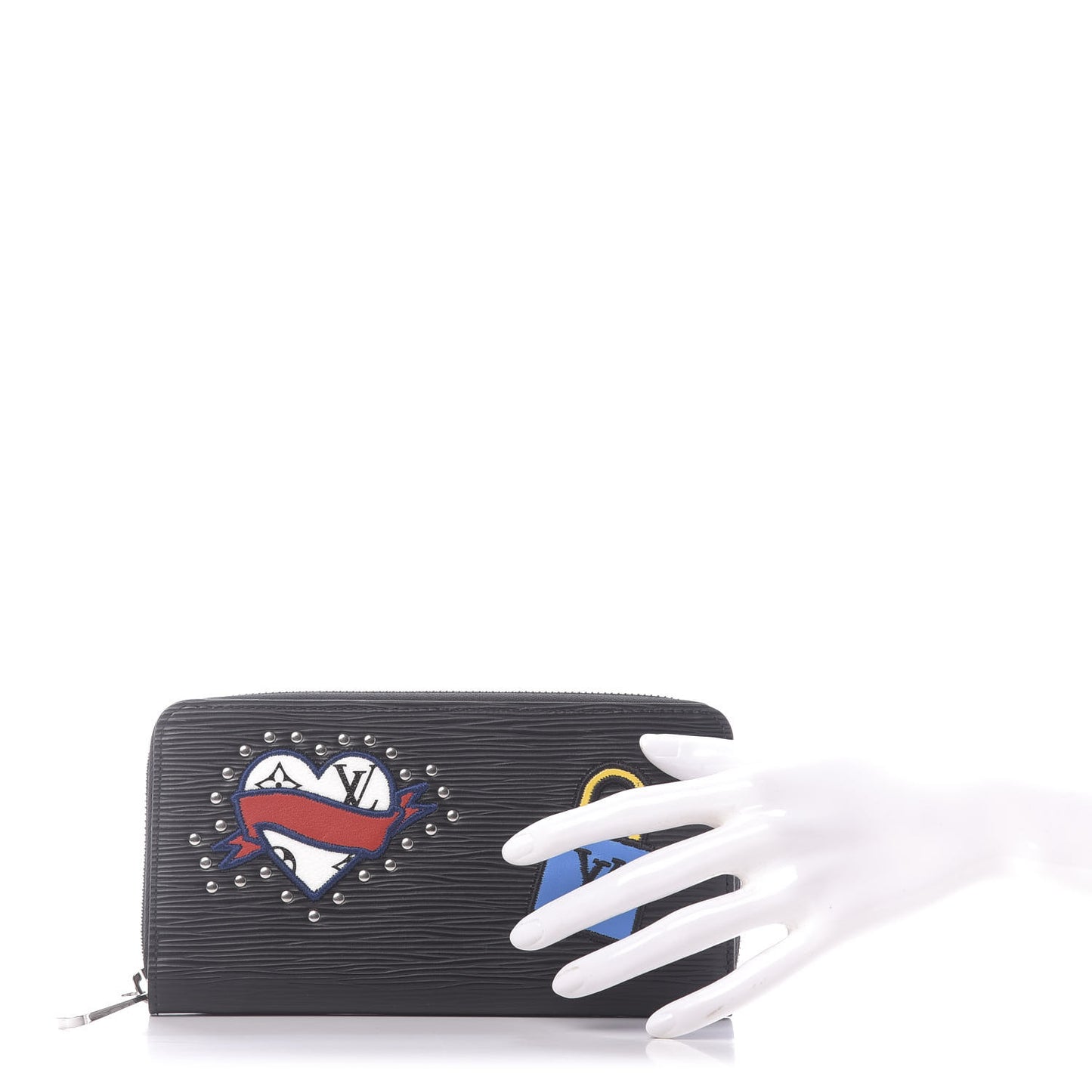 Epi LV Stories Zippy Wallet Black