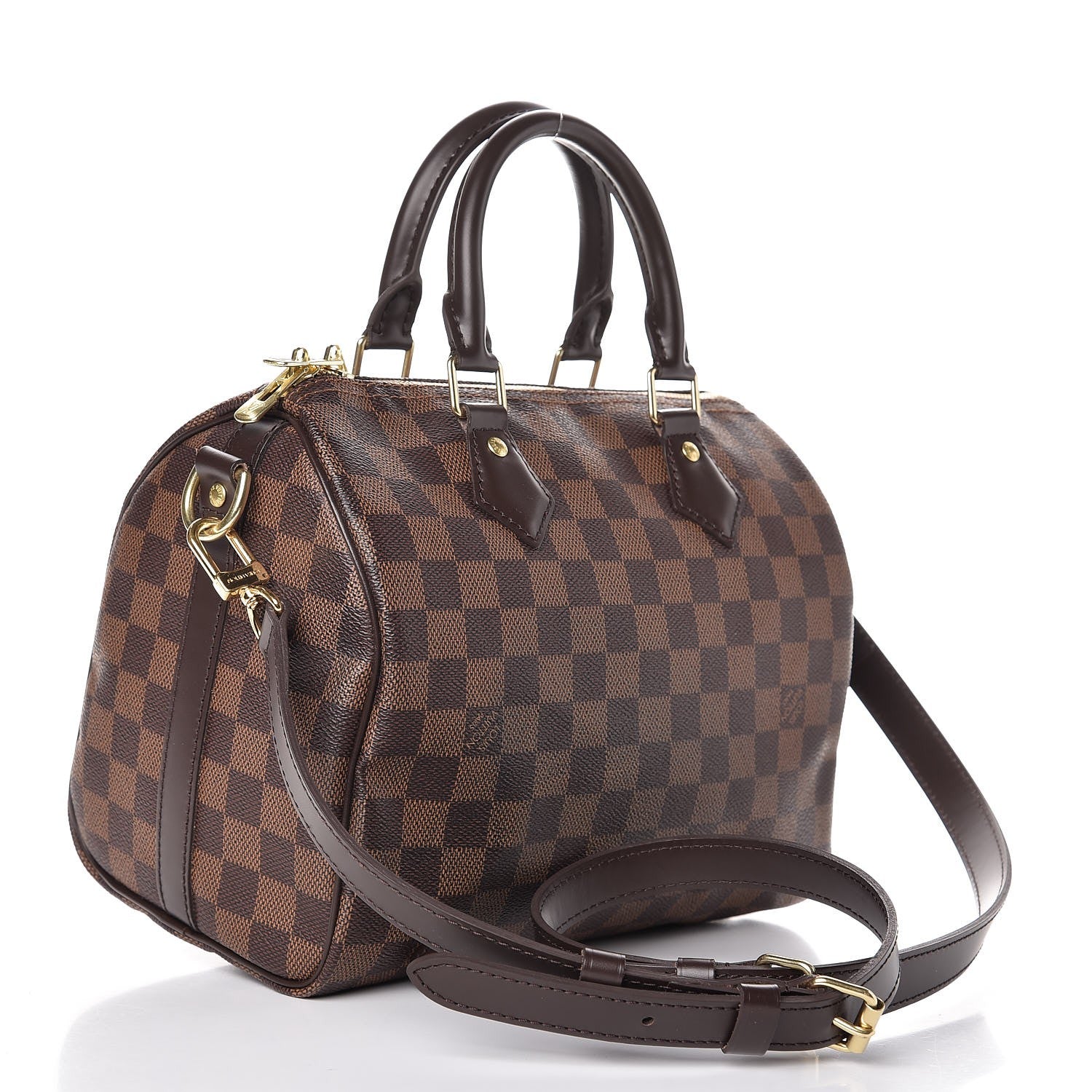 Louis Vuitton Damier Ebene Speedy Bandouliere 25 4 of 10