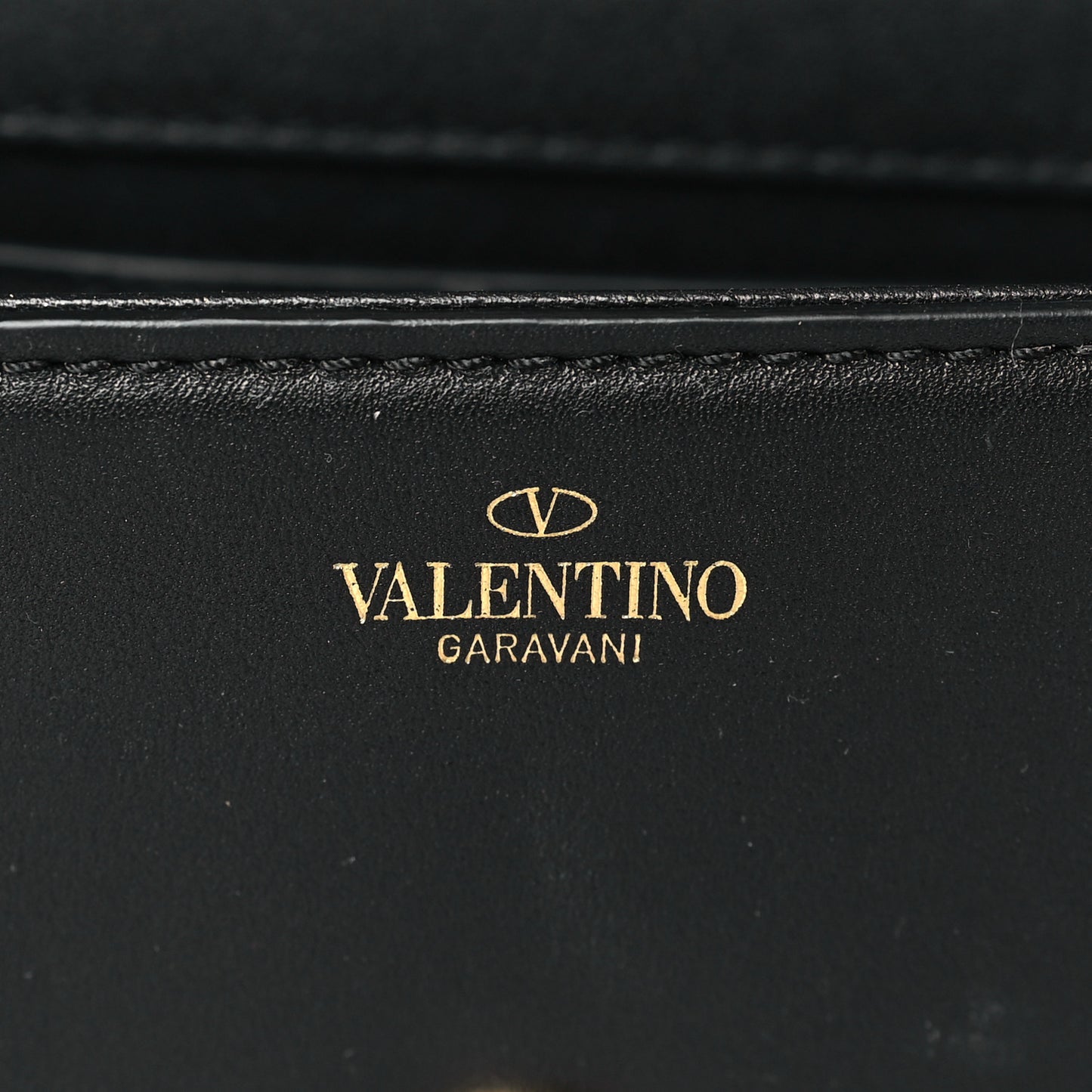Calfskin Vlogo Small Loco Shoulder Bag Black