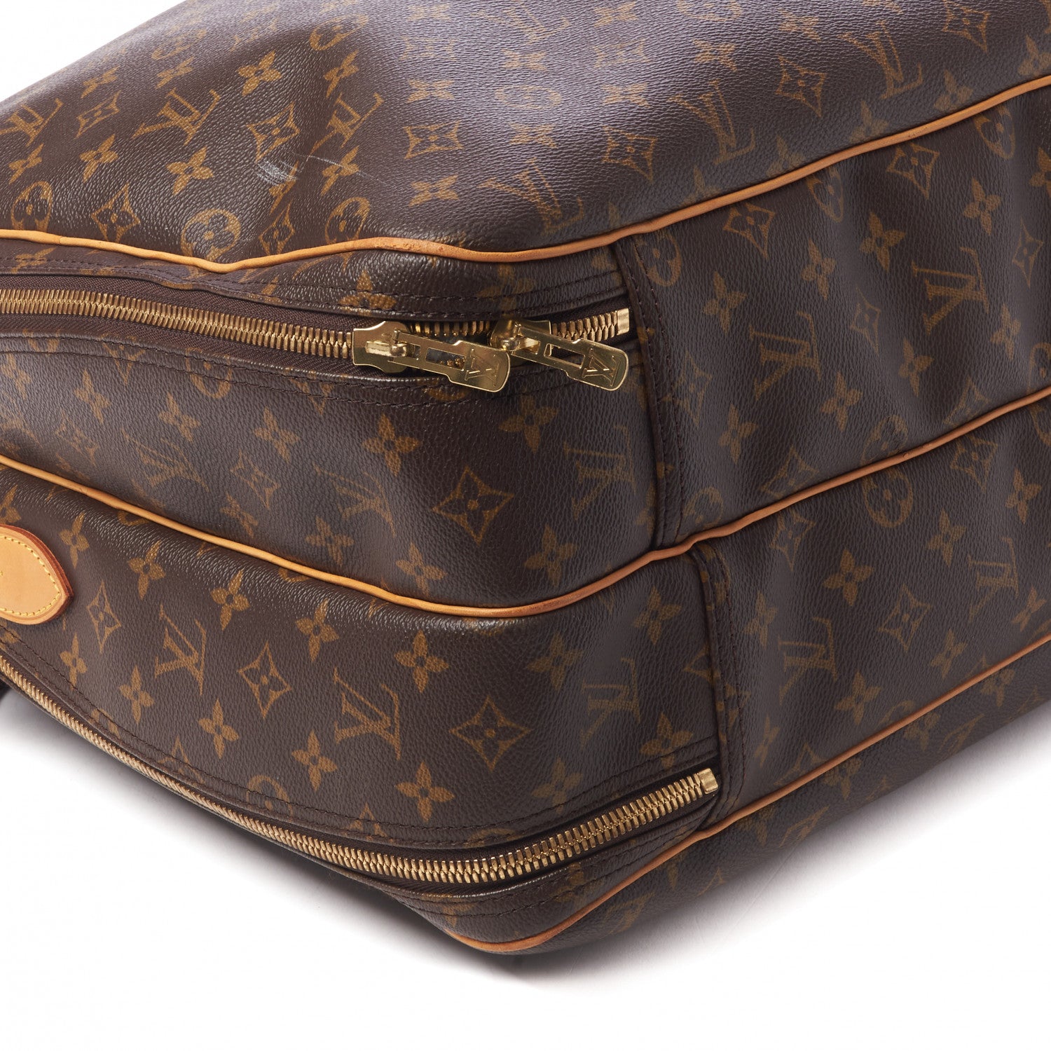 Louis Vuitton Monogram Alize 2 Compartment Luggage 5 of 12
