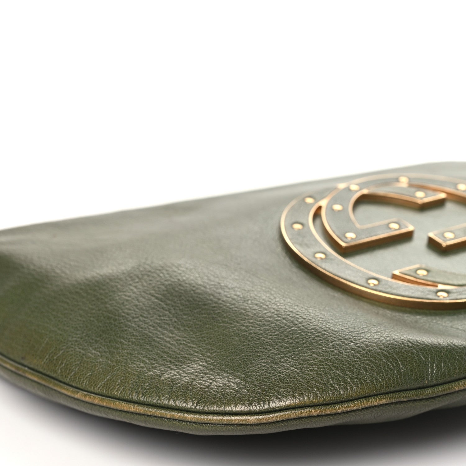 Gucci Leather Small Blondie Hobo Green 9 of 13