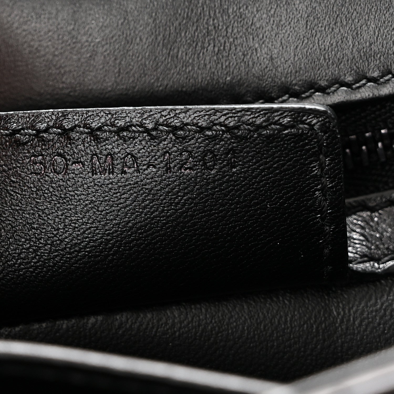 Christian Dior Calfskin Macrocannage Large Caro Bag Black 7 of 10