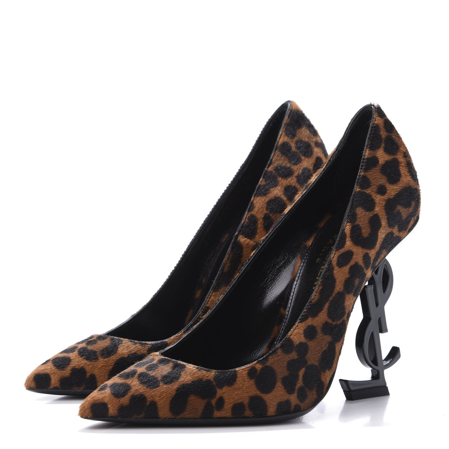 Calf Hair Leopard Print Opyum 110 Pumps 35 Brown