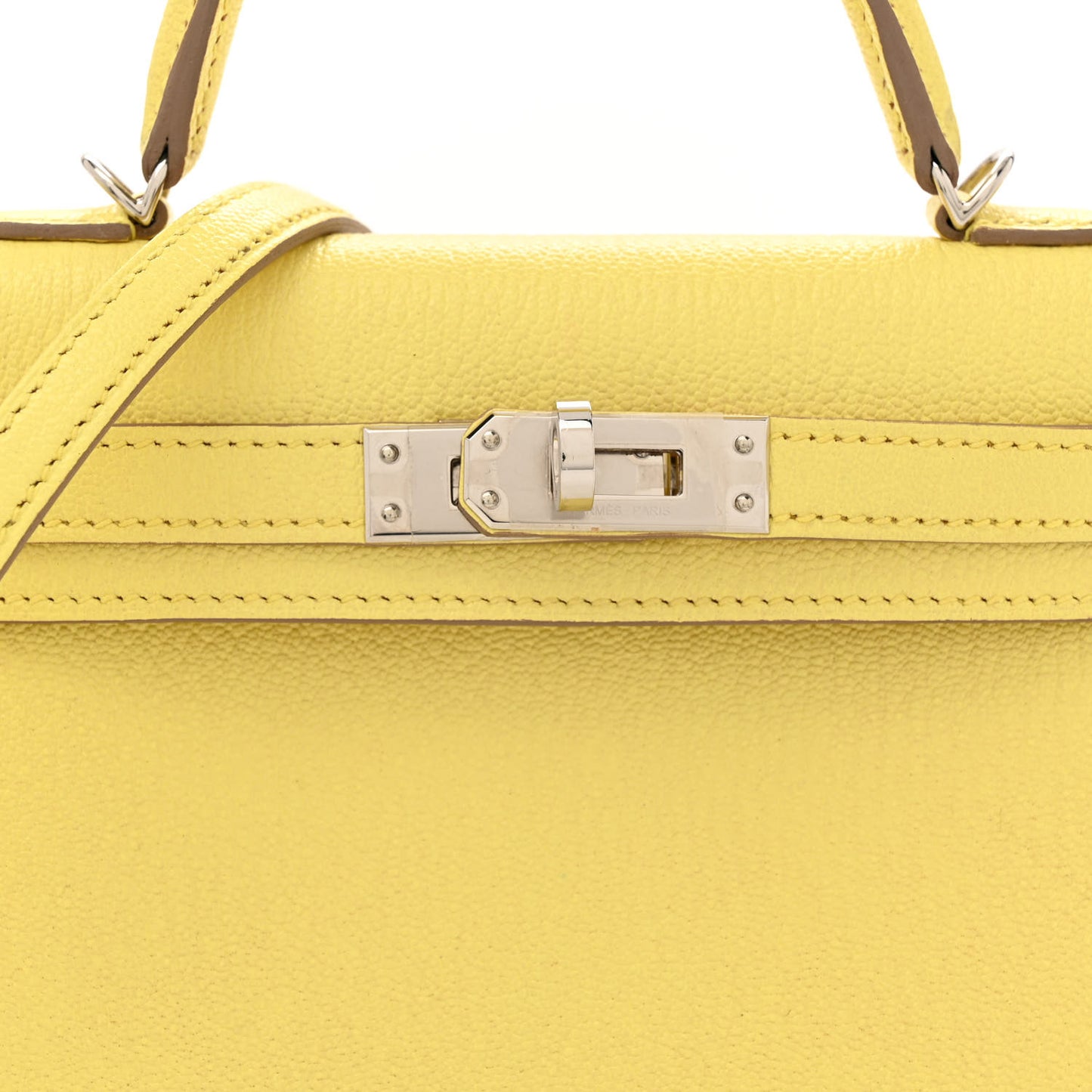 Chevre Mysore Mini Kelly Sellier 20 Limoncello