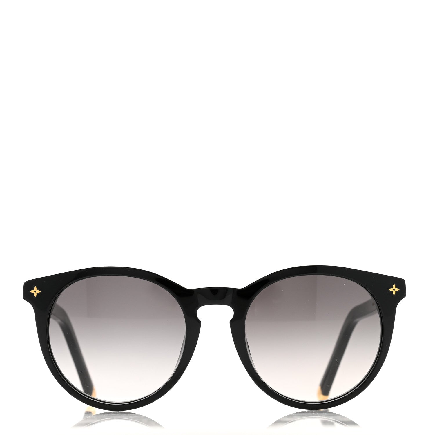 Louis Vuitton Acetate My Monogram Round Sunglasses Z2004E Black 2 of 7