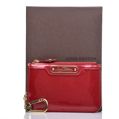 Louis Vuitton Vernis Key Pouch Pomme D'Amour 9 of 9