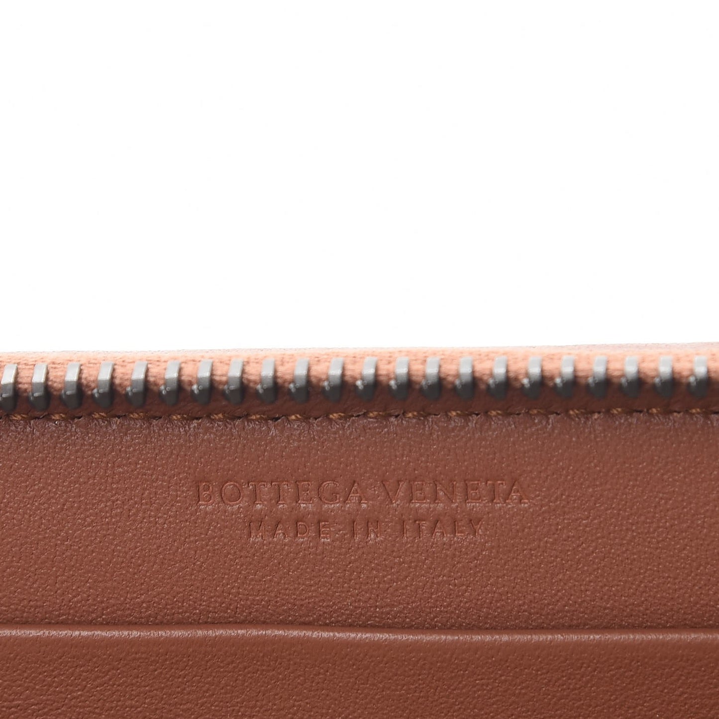 Nappa Intrecciato Zip Around Wallet Toscana