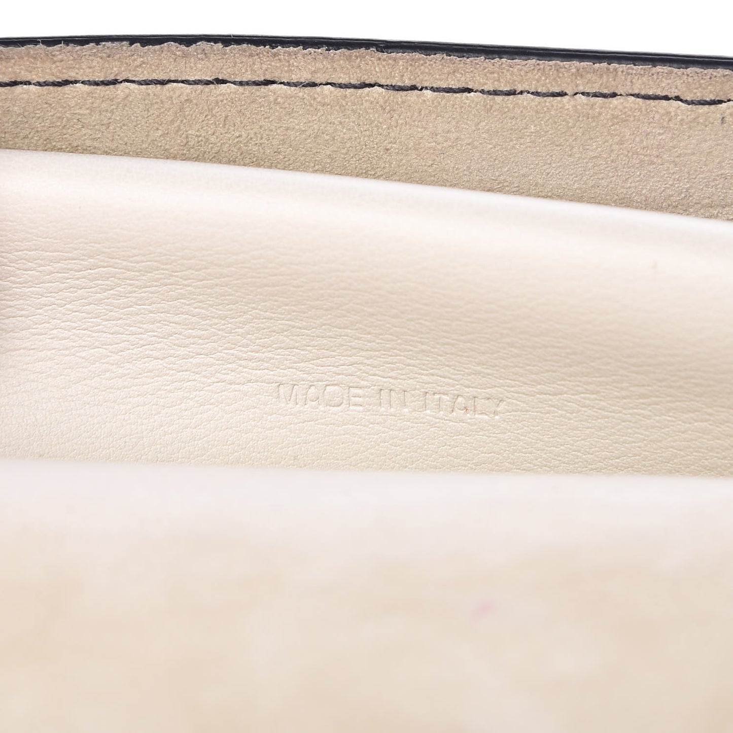 Calfskin J'Adior Chain Flap Bag Off White