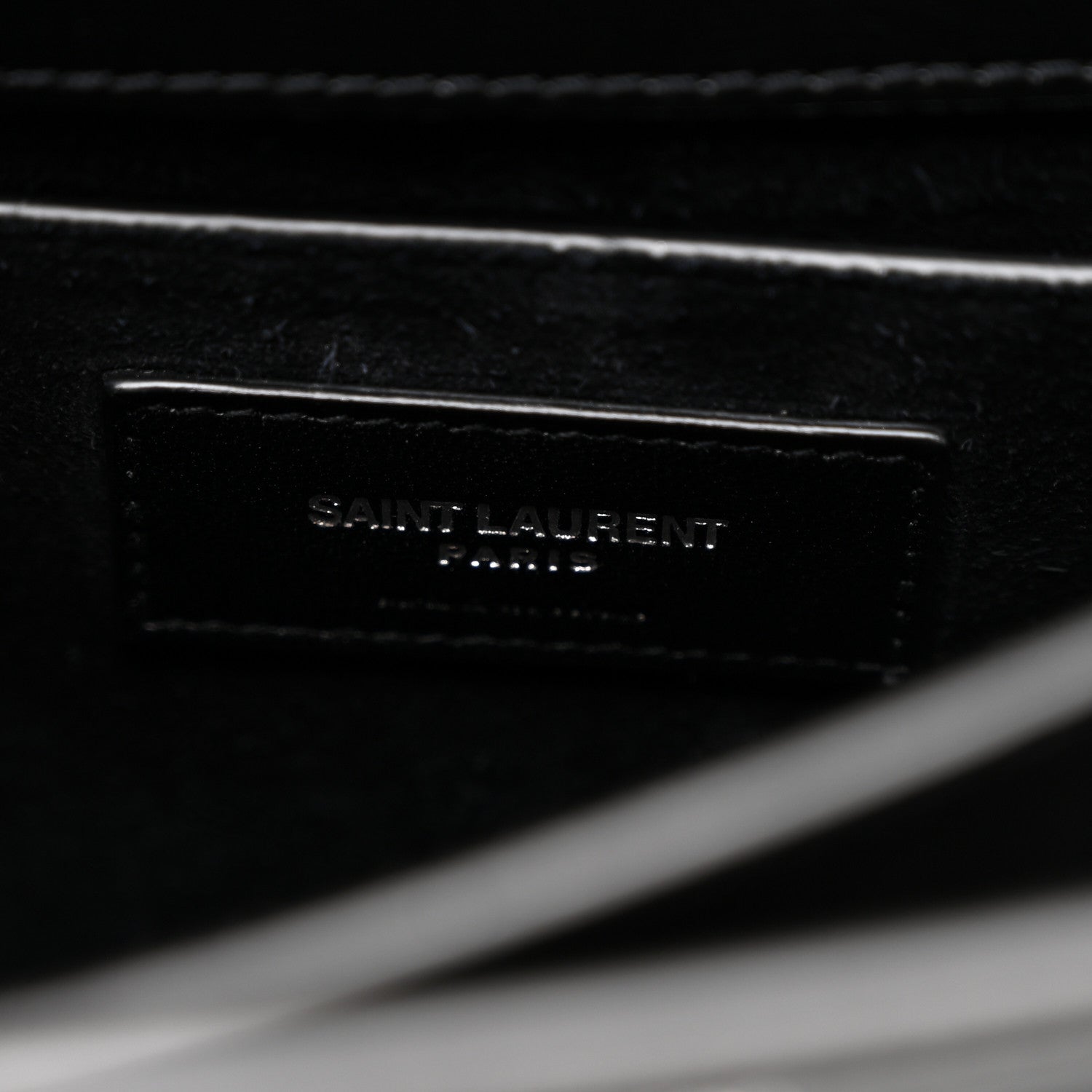 Saint Laurent Calfskin Medium Monogram Sunset Black 6 of 10