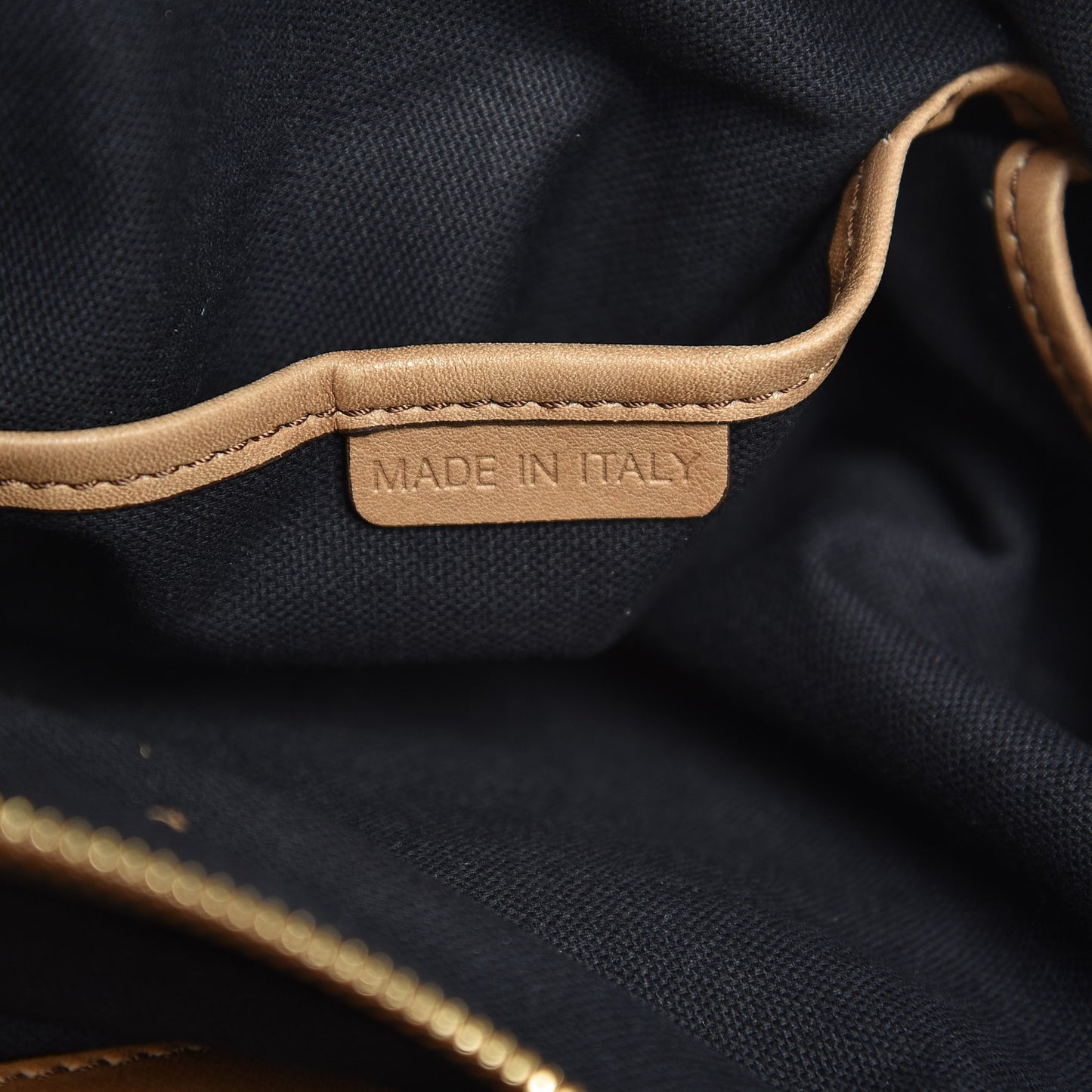Prorsum Canvas House Check Studded Hobo Dark Sand