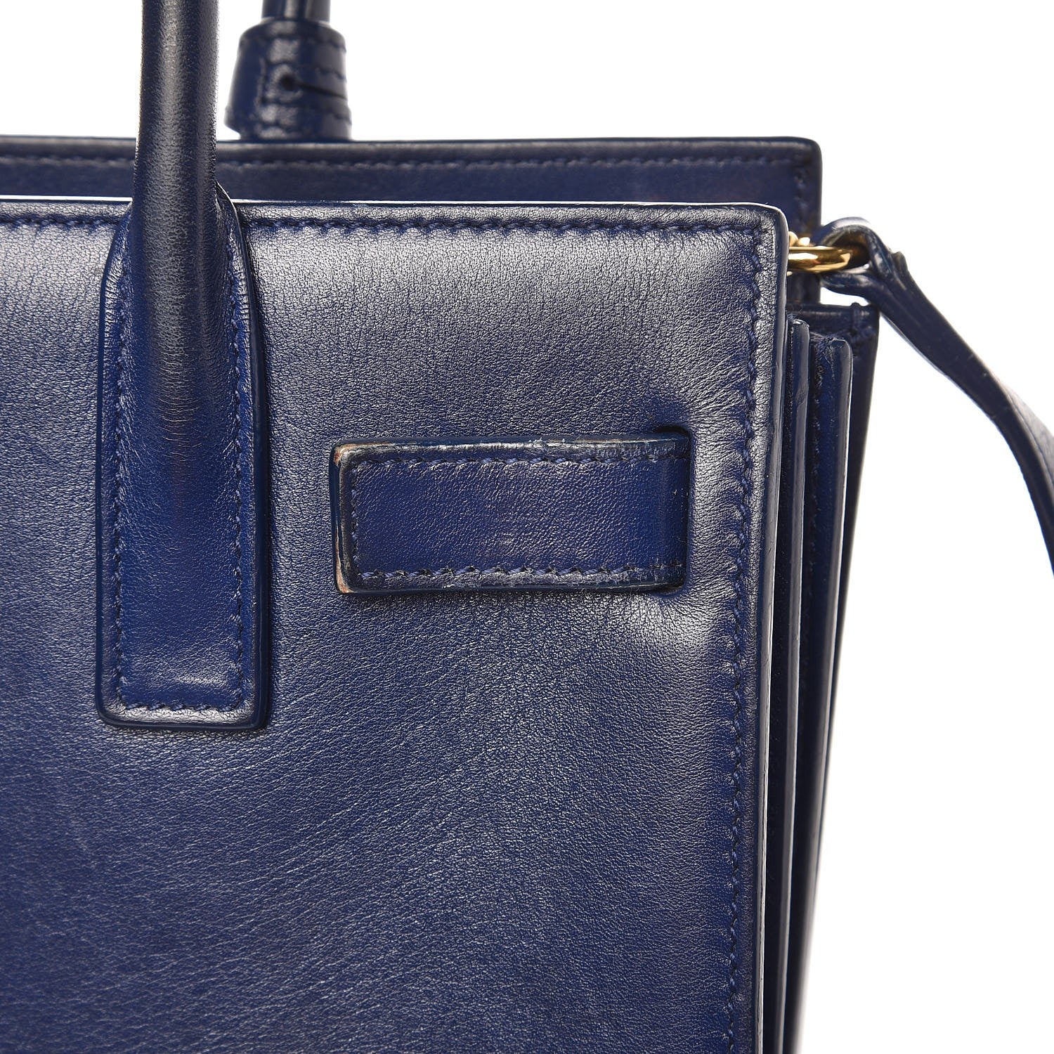 Saint Laurent Calfskin Nano Sac De Jour Dark Blue 11 of 19