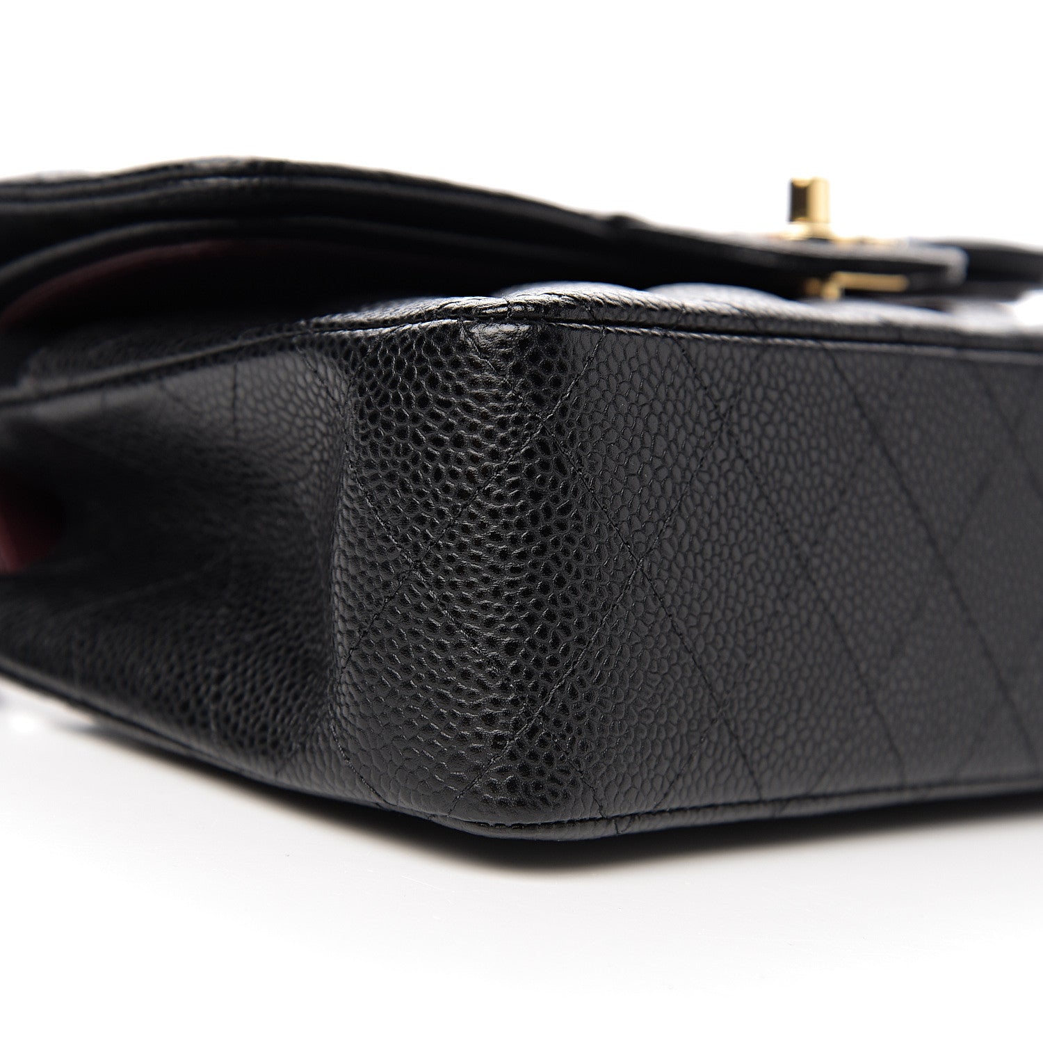 Chanel Caviar Quilted Small Double Flap Black 9 of 12