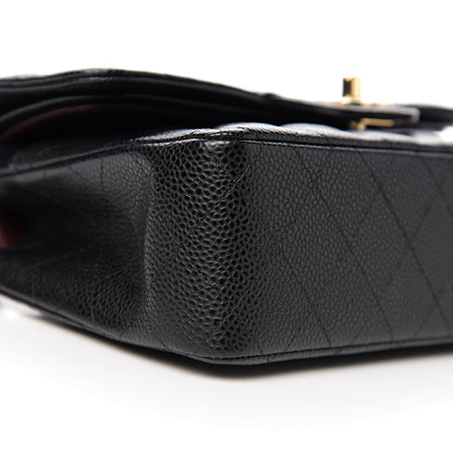 Chanel Caviar Quilted Small Double Flap Black 9 of 12